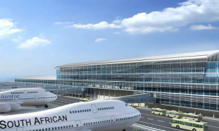 The top three African airports are in South Africa